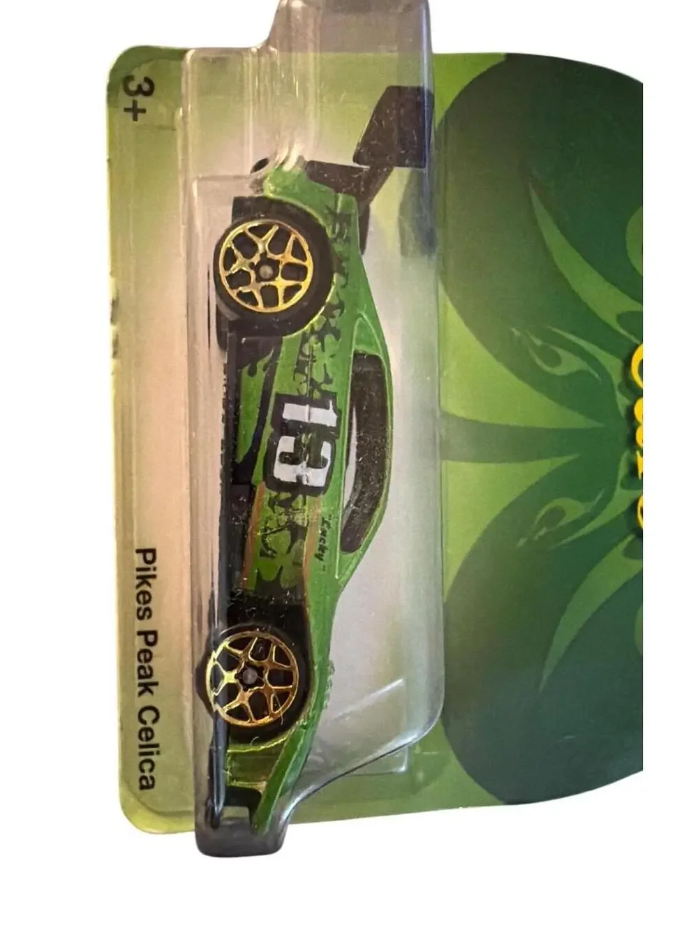 Hot Wheels Clover Cars Pikes Peak Celica Green Collectible Die-Cast 3+
